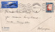 L By Air Mail Per Lugpos  SUID AFRIKA Kroning Obl JOHANNESBURG 10 VIII 1937 Vers Bruxelles - Luchtpost