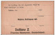 Kriegsgefangenensendung -  PK  - SOLTAU Z (Hannover) Geprüft 92 - Vers Bruxelles (Strombeek) - Prisonniers