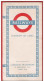 Great Britain RAILWAYS LONDON Transport Diagram Of Lines January 1953 - Europa