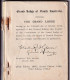 FREE And ACCEPTED MASONS Grand Lodge Of South Australia : General Laws, Antient Charges ...  Fourth Edition 1913 - 1900-1949