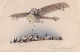 CP Bonne Année AVION  TP Perforé Obl  5 I 1914 MONtiGNIES SUR SAMBRE - 1863-09