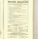 BALASSE MAGAZINE N°59-60  Décembre 1948  :  64 Pages Avec Articles Intéressants - French (from 1941)