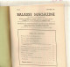 BALASSE MAGAZINE N°42 Janvier 1946  :  48 Pages Avec Articles Intéressants - Français (àpd. 1941)