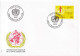 2 FDC :  Organisation Mondiale De La Santé  OMS HELVETIA SUISSE  1995, NATIONS UNIES 1993 Environnement - WGO