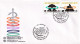 2 FDC :  Organisation Mondiale De La Santé  OMS HELVETIA SUISSE  1995, NATIONS UNIES 1993 Environnement - OMS