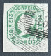 POR0003U - Queen D. Maria II - 50 Reis Used Non Perforated Stamp - Portugal - 1853 - Gebraucht