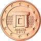 Malte, 2 Euro Cent, 2012, Paris, BU, FDC, Copper Plated Steel, KM:126 - Malta