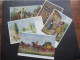 5 AK Künstlerkarten Vermutlich 1920 / 30er Jahre! Bilder Aus Den Tagen Der Sächsischen Post 1770 - 1865 - Postal Services