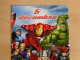 Carte Postale Saint Nicolas Marvel Avengers Iron Man Thor Captain America Hulk Comic Comico Tegneserie BD Bande Déssinée - Bandes Dessinées