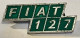 ATTENTION C'EST UNE BROCHE - VOITURE - CAR - AUTOMOBILE - AUTO - FIAT 127 - FOND VERT - LORIOLI MILANO - ITALIE - ITALIA - Fiat