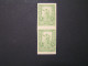 GREECE 1901 Flying Mercury 1λ Imperforate Pair Type II Watermarked MNH. - Unused Stamps