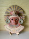 Aztec Eagle Warrior Ceramic Wall Mask - Präkolumbianische & Amerikanische Ureinwohner-Kunst