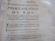 Proclamation Du Roi 21/09/1790 Rentes Des Maisons Religieuses En L'état - Gesetze & Erlasse