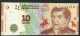 ARGENTINA P360 10 PESOS  2016 #A     VF  NO P.h. - Argentina