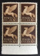 1929 - Italia Regno - Vittorio Emanuele III - Serie Imperiale - Posta Aerea - Cent 50 - Quartina - Nuovi - - Mint/hinged