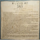 1876 Grand Mouchoir Tricolore En Soie Manifeste Des 363 Députés Républicains Contre M De Broglie Encadré 41,5x42,5cm - Drapeaux