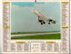 Calendrier Almanach Des P.T.T. 1971 Avec Le Concorde Et Grasse - Complet Du Nord De La France - Grossformat : 1971-80