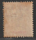 CHINE - N°59 (*)  (1904) 50c Bistre Sur Azuré - Nuevos