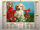 Calendrier Almanach Des P.T.T. 1972 Avec Chiot Et Chaton - Complet Région Nord De La France - Groot Formaat: 1971-80