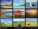 Multiview - 9 Different Views Of The Island Of Alderney, Channel Islands C2010 (N.Howard) -ile Aurigny - Alderney