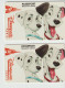 6692 Lot De 2 Pass Ticket PASSEPORT DISNEYLAND PARIS CHIEN DOG 1995 One Hundred And One Dalmatians LES 101 DALMATIENS - Disney-Pässe