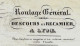 1835 ENTETE DESCOURS & RECAMIER Lyon  ROULAGE TRANSPORT LETTRE DE VOITURE  Caisse Chandelles Pour Tapier Seleizan V.SCAN - 1800 – 1899