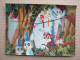 3D Postcard - Disney Animals / WINEX WIEN ( 1969 ) - Disneyworld