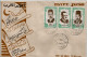 Egypt  - 1980 Arab Personalities -  Ali Ibrahim (Surgeon) - Ali Mousharafa (Scientist) - El Rafai   - Complete Set - FDC - Cartas & Documentos