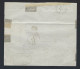 1864 Briefstuk Met 2 X 20 Cent Van VERVIERS Naar Parijs ; Detail & Staat Zie 2 Scans !  LOT 254 - 1849-1865 Medaillen (Sonstige)