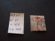 TAHITI 1915 N°35 (croix Rouge) - OBLITERE AVEC CHARNIERE (pochette Noir) - Used Stamps