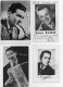 Superbe Lot De 19 Cartes Autographe Sigature Dédicace - A VOIR - Chanteurs & Musiciens