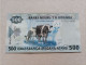 Billete De Rwanda De 500 Francos, Año 2013, UNC - Rwanda