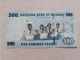 Billete De Rwanda De 500 Francos, Año 2013, UNC - Rwanda