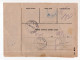 1940. KINGDOM OF YUGOSLAVIA,SLOVENIA,CELJE TO TOPOLSICA,OFFICIAL PARCEL CARD,USED - Service