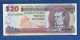 BARBADOS - P.63A –  20 DOLLARS ND 2000 XF, S/n D47756864 - Barbados