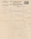 USA 1902 WORLEY & Co Foin Et Céréales Paille Hay Grain And Straw Drafts On Consignement Paid Traites En Consignation - United States
