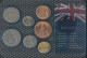 Großbritannien Vorzüglich Kursmünzen Vorzüglich Ab 1953 1/2 Pence Bis 1/2 Crown (10092274 - Mint Sets & Proof Sets