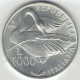 REPUBBLICA  1996   EUGENIO MONTALE  Lire 1000 AG - Commémoratives