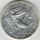 REPUBBLICA  1997  200° TRICOLORE Lire 10000 AG - Gedenkmünzen