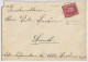 SUÈDE / SWEDEN - 1888 (Feb 25) - Facit 45 10ö Rose Used On Cover From STOCKHOLM To LUND - Lettres & Documents