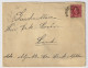 SUÈDE / SWEDEN - 1894 (Jan 11) 10ö Red Facit 54 On Cover From Stockholm To Lund - Storia Postale