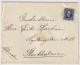 SUÈDE / SWEDEN - 1891 (Jul 14) 20ö Blue Facit 56 Used "GRIMSLÖV" On Cover To Stockholm - Covers & Documents