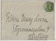 SUÈDE / SWEDEN - 1909 (Jun 1) 5ö Green Facit 52 Used Locally In Stockholm - Briefe U. Dokumente
