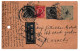 INDIA 1931 GEORGE V HALF ANNA POSTCARD Special Cancellation Bombay To Karachi. - Cartes Postales
