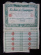 Action De 100 Francs, La Soie De Compiègne, Paris 1923 - Textile