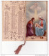 (-) Petit Calendrier En 4 Volets Avec Images Pieuses En Italien - Petit Format : 1941-60
