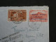 C LA REUNION  BELLE LETTRE RARE 200 Ex.1937 +PA N°1 SURCHARGé +SIGNEE PILOTE +A  AVOIR + AFFRANCH. PLAISANT - Lettres & Documents