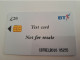GREAT BRETAGNE  CHIPCARDS / TEST  BT  CARD 20 POUND /  PERFECT  CONDITION      **13477** - BT General