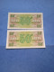 REGNO UNITO-50P NEW PENCE UNC (2 Consecutivi) - British Troepen & Speciale Documenten