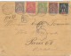 LETTRE RECOMMANDÉE PAOUIGNAN DAHOMEY POUR PARIS VIA COTONOU COVER - Lettres & Documents